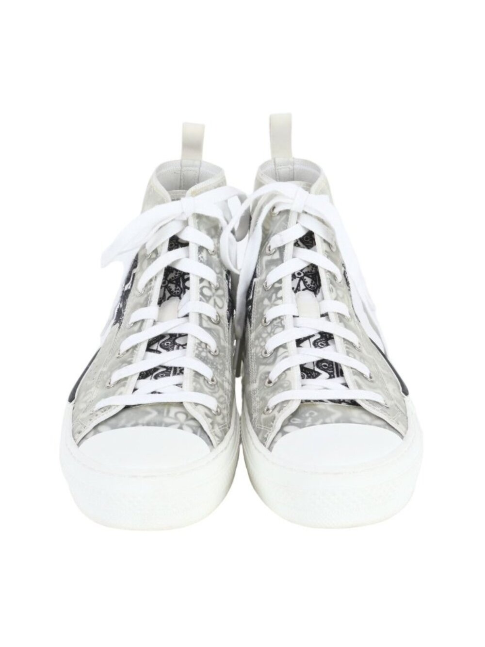 Dior High Cut Sneakers 43 Lace Up Shoes Mem - Picture 2 of 7